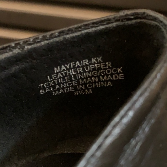 KELLY & KATIE BLACK MAYFAIR FLATS 8.5 - Picture 4 of 5